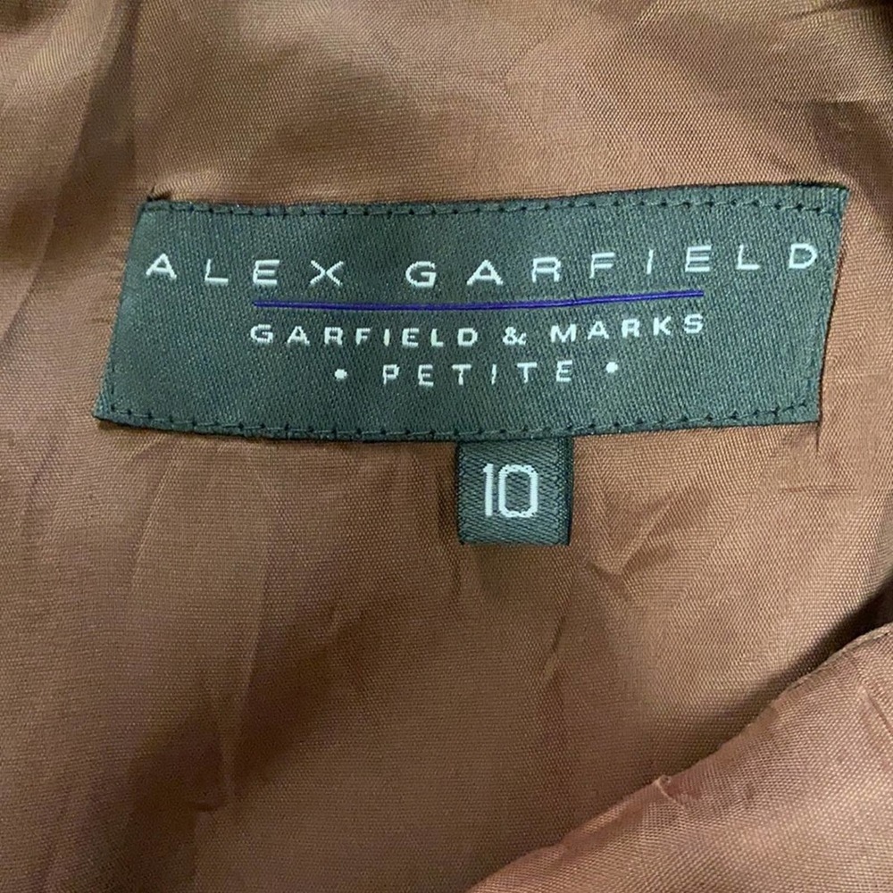 Alex Garfield Shift Dress Light Brown - Picture 3 of 4